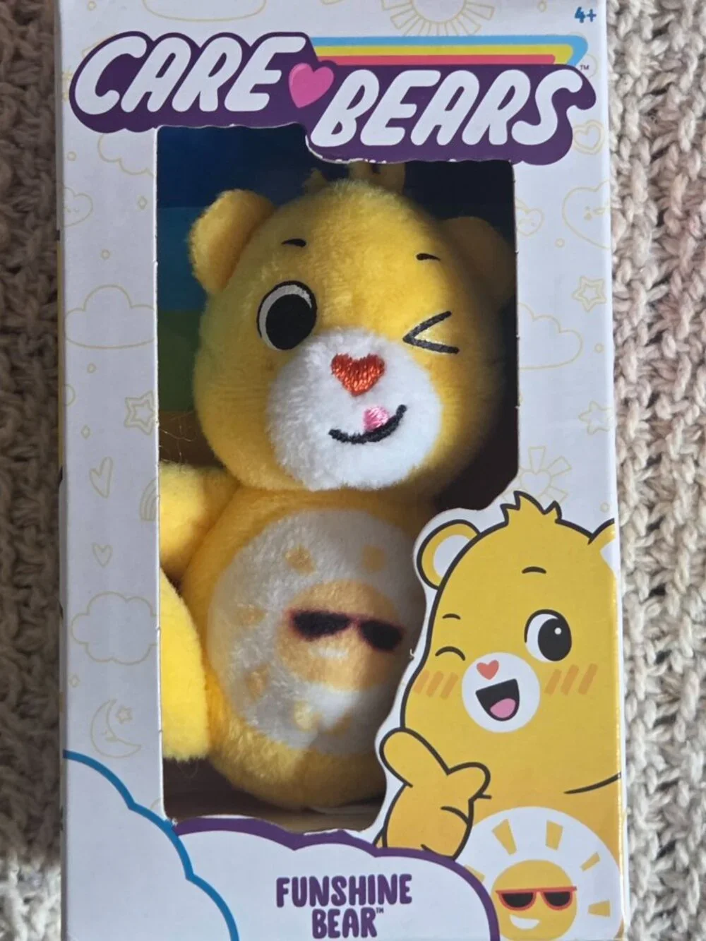 Care Bears Mini Plush Lot Of Six New in box. Three inches tall